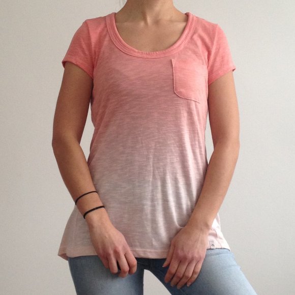 Hyba - Ombre Coral T-Shirt - Picture 1 of 3